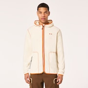 Oakley Latitude Fleece Hoodie in Arctic White | Oakley® | Official