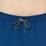 Seersucker 16" Beach Short - Poseidon
