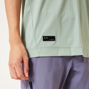 Skull Sleek Stripe Shirt 2.0 - Island Green