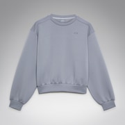 Radiant Peach Fleece Crew 12.0 - Fog Grey