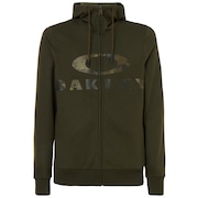 Bark FZ Hoodie - New Dark Brush
