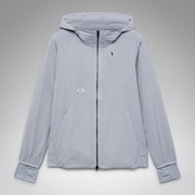Skull O-Blades Hoodie Jacket - Nickel