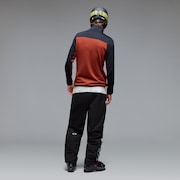 Canopy Full Zip Sweatshirt - Blackout/Flame Red