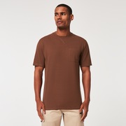 Relax Pocket Ellipse Tee - Carafe