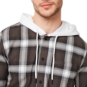 Icon Hooded Shirt - White