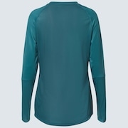 Wmns  Factory Pilot LS Jersey - Bayberry