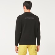 Skull Common Sweater Mock - Blackout