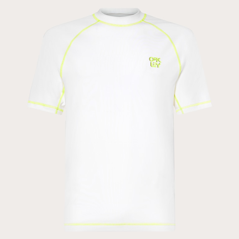 Coral SS Rashguard - White