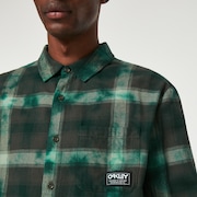 Cabin Plaid Flannel - Green Check