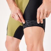 Endurance Pro Bib - Black/Fern