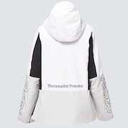 TNP Women's Insulated Anorak - White/Gray