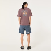 En New Retro Tee Foothill 2.0 - Deep Plum