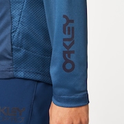 Wmns  Factory Pilot LS Jersey - Poseidon