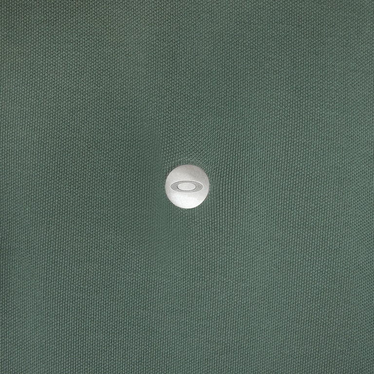 SS Piquet Polo Metal Chest Coin - Aviator Green