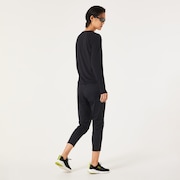 Radiant Qd Op L/S Tee 10.0 - Blackout