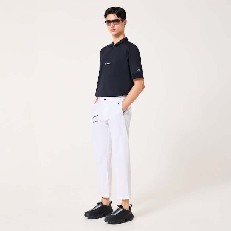 Skull Light Dry Zip Tapered - White