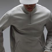 Edge Force Qtr Zip Sweatshirt - Cement