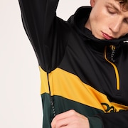 Tnp Nose Grab Softshell Hoodie - Black/Hunter Green