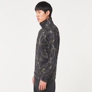 Oakley Crack Mx Hi-Neck Ls Shirt - Black Print