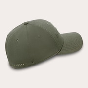 Bark Embossed Hat - Army Green