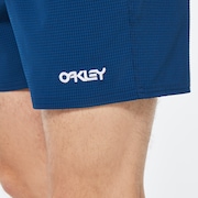 Seersucker 16" Beach Short - Poseidon