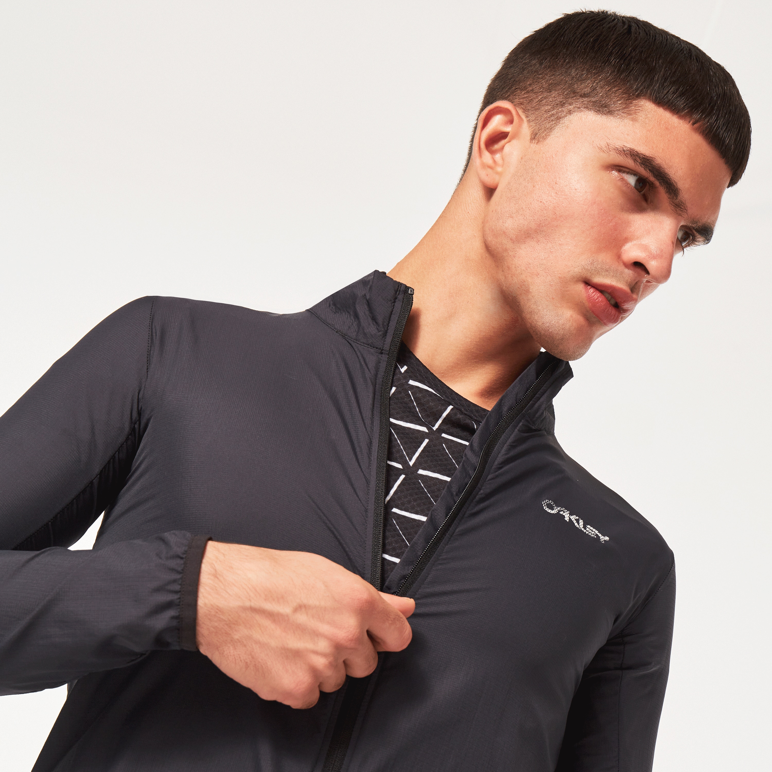 Oakley Men's Black Elets Packable Jacket Ii - Color: : Extra Large