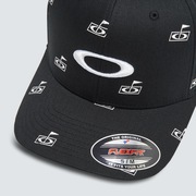 Oakley Flag Print Hat - Blackout