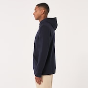 B1B Po Hoodie 2.0 - Fathom/White