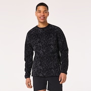 Latitude Fleece Crew - Gray/Black Fragment