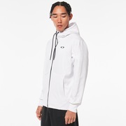 Enhance Grid Fleece Jacket 11.7 - White