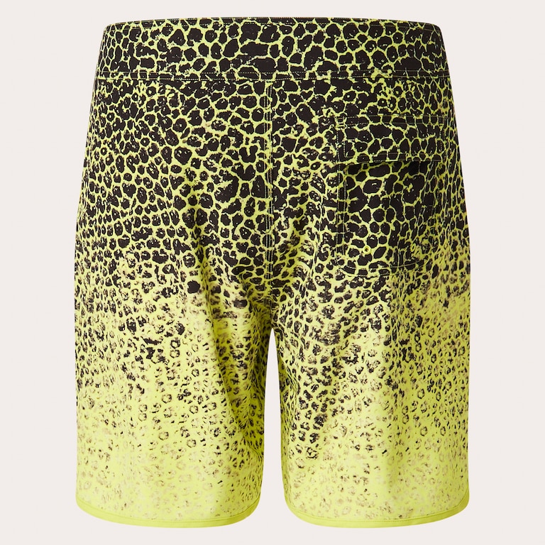 Session Rc 19" Boardshort - Gradient Crackle Black/Yellow