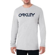 Mark II L/S Tee - Granite Heather
