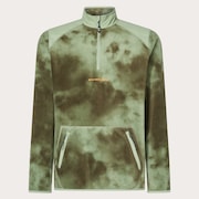 Tc Rykkinn Rc Fleece - Green Clouds Print