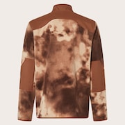 Tc Rykkinn Rc Fleece - Brown Clouds Print