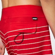 Retro Bloom 20 Boardshort - Red Line Hawai/Stripe