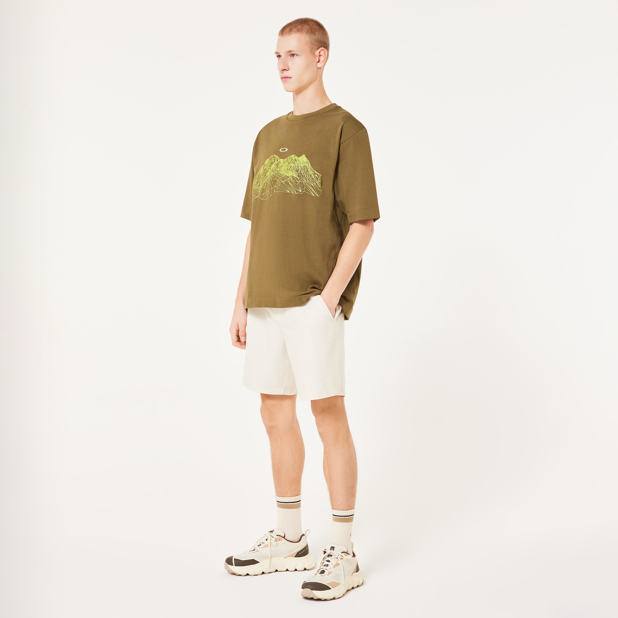 Oakley Wired Mtn Scape Tee in Army Green | Oakley® US
