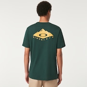 Peak Ellipse Tee - Hunter Green