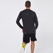 Foundational Heathered LS - Dark Gray Heather