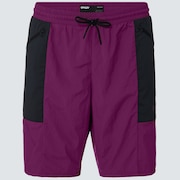 Retro Lite Packable Shorts - Dark Purple