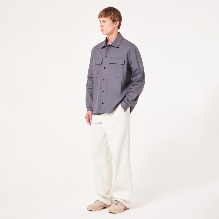 Canvas Snap Jacket - Uniform Gray