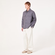 Canvas Snap Jacket - Uniform Gray