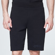 Reverse Fleece Short - Blackout