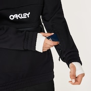 W.Tnp Nose Grab Softshell Hoodie - Blackout/White