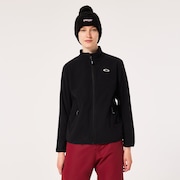 Wmns Alpine Full Zip Sweatshirt - Blackout