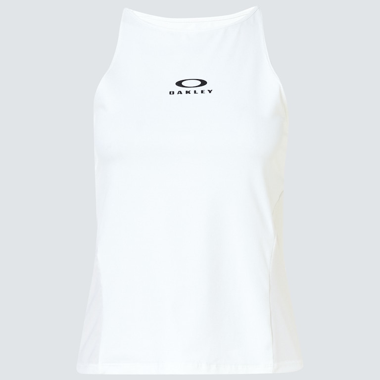 Raceback Tank Top - White