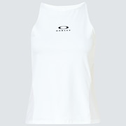 Raceback Tank Top - White