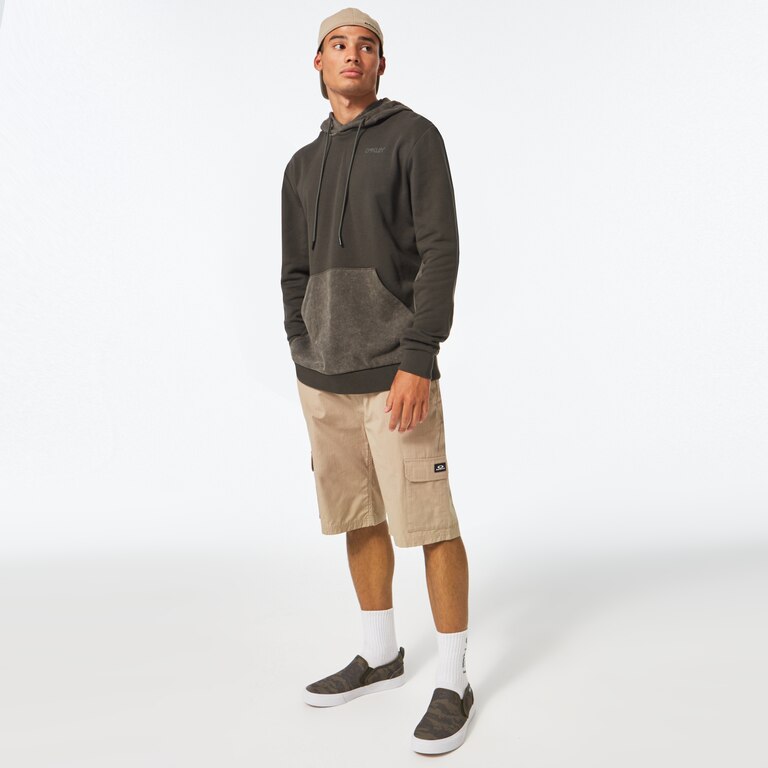 Soft Dye Po Hoodie - New Dark Brush