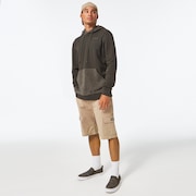 Soft Dye Po Hoodie - New Dark Brush
