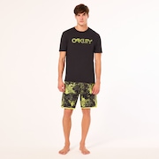 Palm Florals Rc 19” Boardshort - Tiger Flowers Camo Green