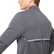 Albatross Rain Fz Jacket - Forged Iron